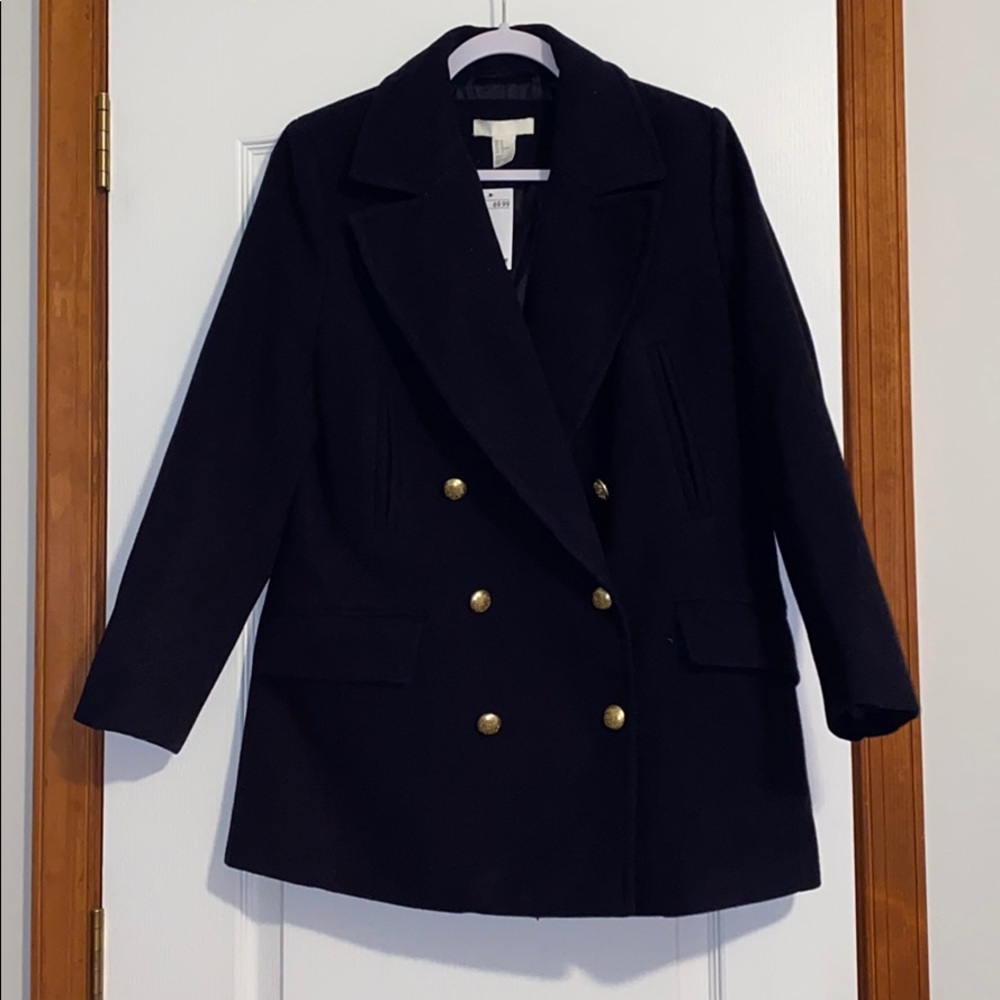 H&M pea coat